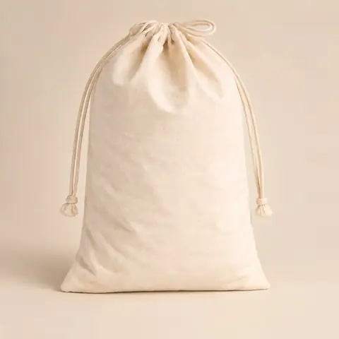 Cotton Drawstring Bags with Sample Sizes for wholesale, bulk supply