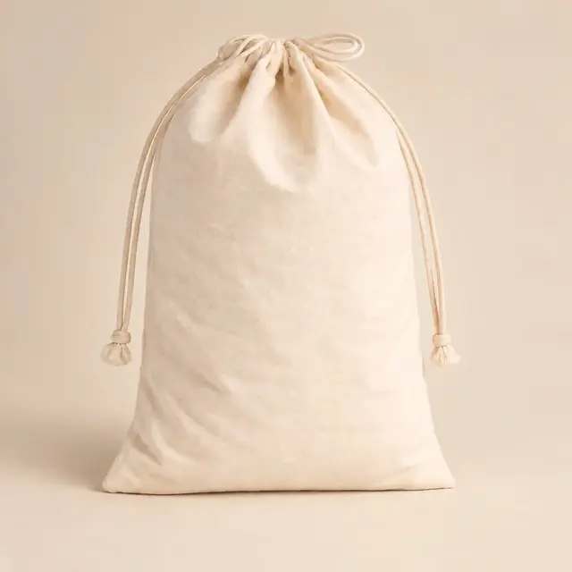 Cotton Drawstring Bags with Sample Sizes for wholesale, bulk supply