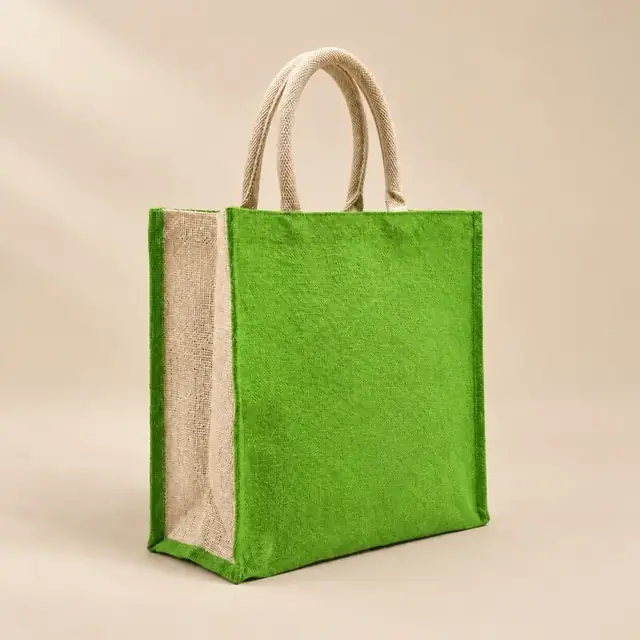 Green Jute Hamper Bags for wholesale, bulk supply