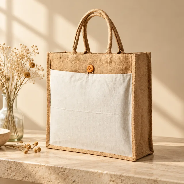 Jute Pocket Bags for wholesale, bulk supply