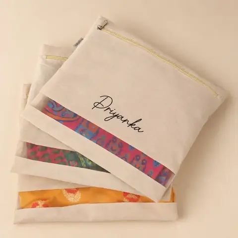 Personalised Saree Covers for wholesale, bulk supply
