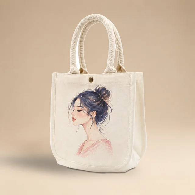 Sequin Detail Canvas Tote for wholesale, bulk supply