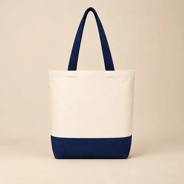 Two-Tone Canvas Totes for wholesale, bulk supply
